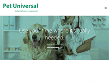 Tablet Screenshot of petuniversal.com